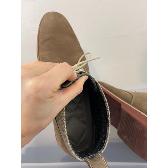 Mens GH Bass & Co Blake Shoe Tan Lace SZ 12M Round - Picture 9 of 10